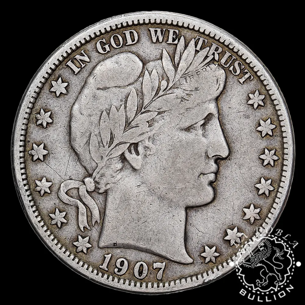 1892 - 1915 - 1/2 Dólar - Barber Half Dollar - ESTADOS UNIDOS