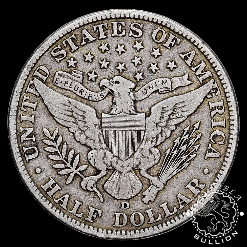 1892 - 1915 - 1/2 Dólar - Barber Half Dollar - ESTADOS UNIDOS - Imagen 2