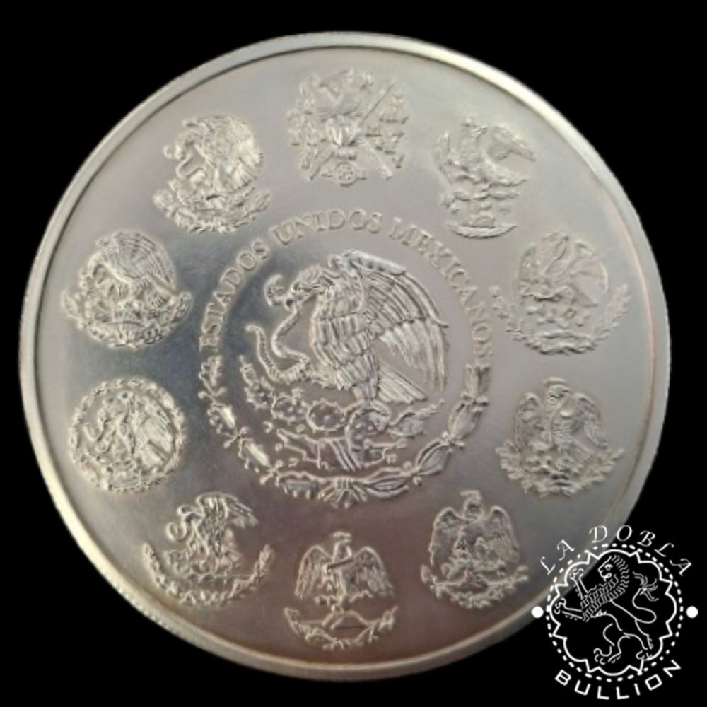 Moneda de Plata Libertad 1 kg BU - México - 2008 - Recomprada - Anverso