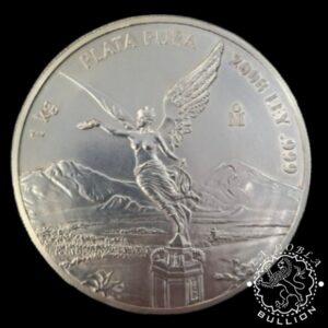 Moneda de Plata Libertad 1 kg BU - México - 2008 - Recomprada - Reverso