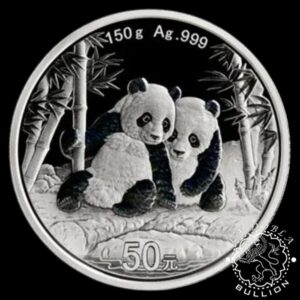 Moneda de Plata Panda 150 g Proof - China - 2026 - Reverso