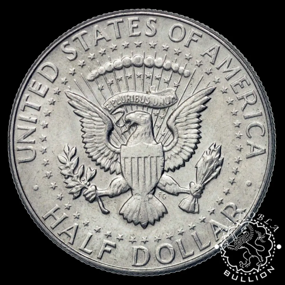 1965 - 1970 - 1/2 Dólar - Kennedy Half Dollar - ESTADOS UNIDOS - Imagen 2
