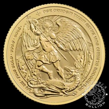 Moneda de Oro The Angel 1/4 oz – Reino Unido – 2026