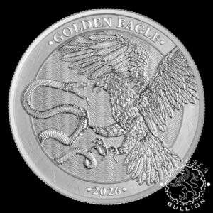 Moneda de Plata Golden Eagle 1 oz BU - Malta - 2026 - Reverso