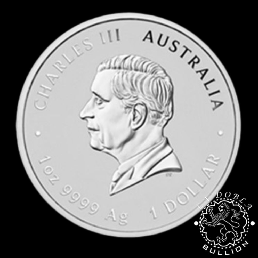 Moneda de Plata Chinese Myths and Legends Dragon and Horse 1 oz Opalite BU - Australia - 2026 - Anverso